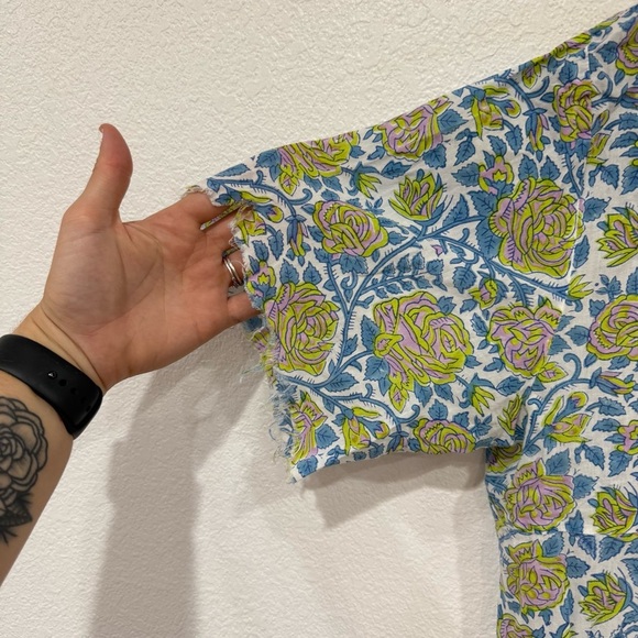 SZ Blockprints Midi Dress Women’s Size Large *Flawed* - Picture 3 of 5